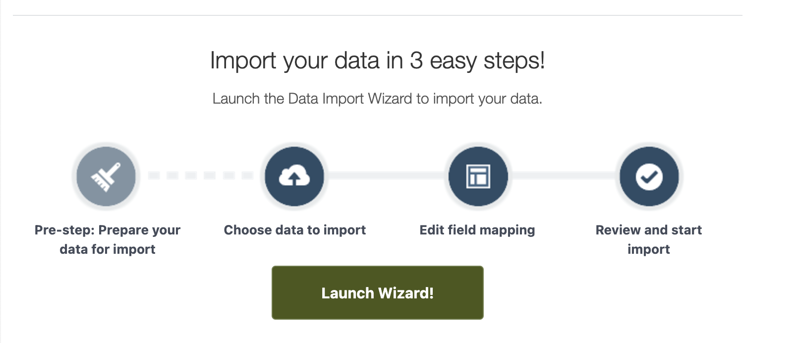 How to Use the Data Import Wizard